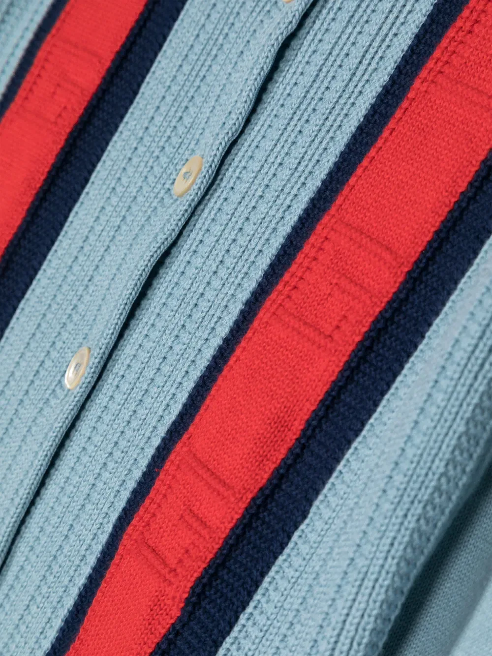 Хлопковый кардиган Square g Gucci Kids, синий — фото 3