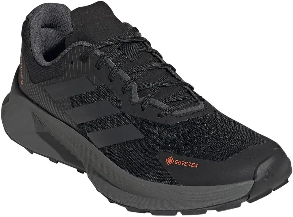 Кроссовки Adidas Unisex Terrex Soulstride Flow GTX Low (не для футбола), черный/серый — фото 4