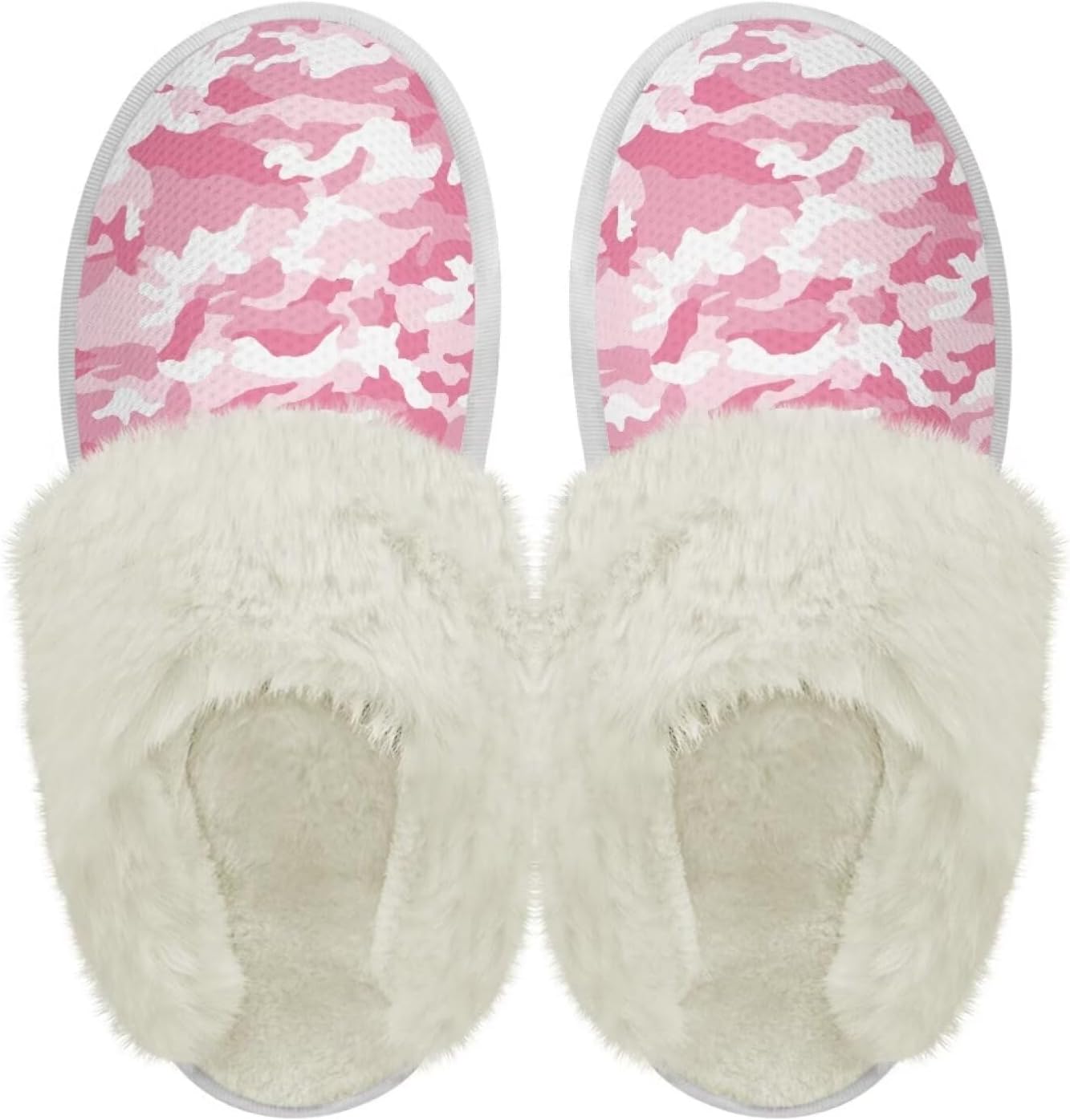 

Тапочки Chaqlin Fuzzy с пушистым краем для дома, унисекс, уютные, мягкие с эффектом памяти, зимние, теплые, с противоскользящей толстой подошвой, для дома и улицы, розовый