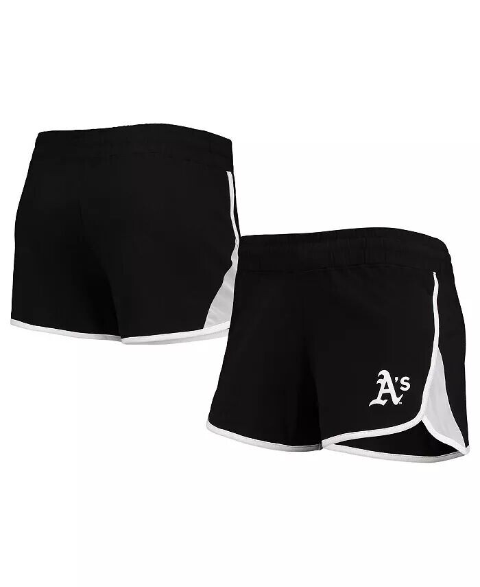 

Черные женские эластичные шорты из френч терри Oakland Athletics New Era