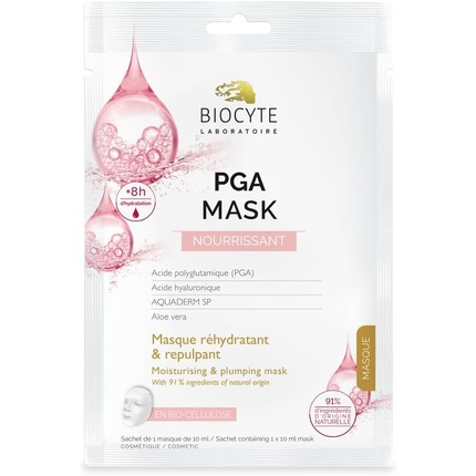 

Маска для лица из биоцеллюлозы Pga с гиалуроновой кислотой и алоэ Biocyte