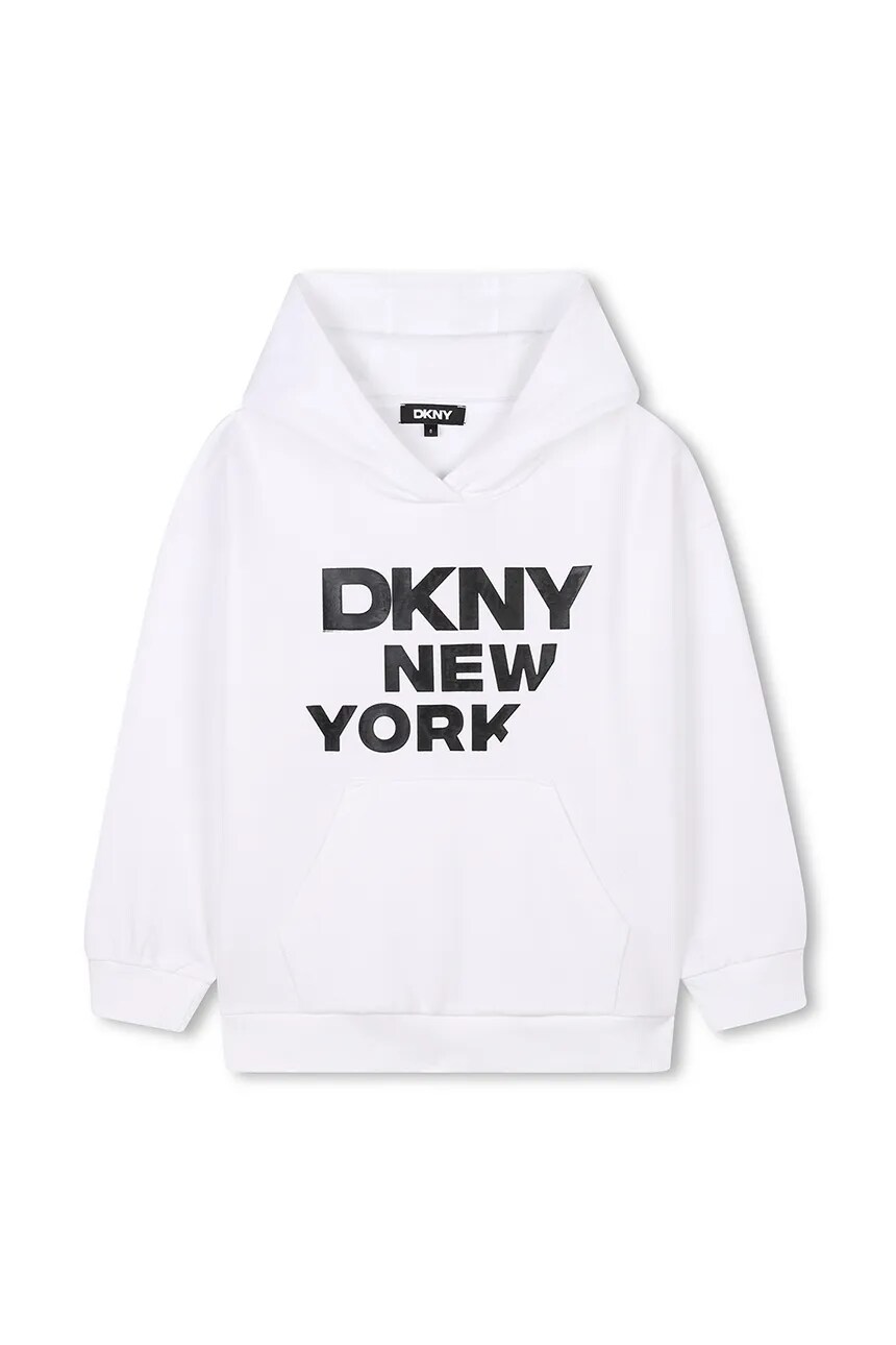 

Детская хлопковая толстовка Dkny, белый