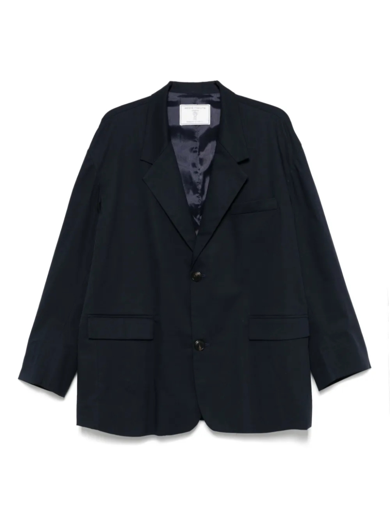 

Société Anonyme однобортный пиджак, синий