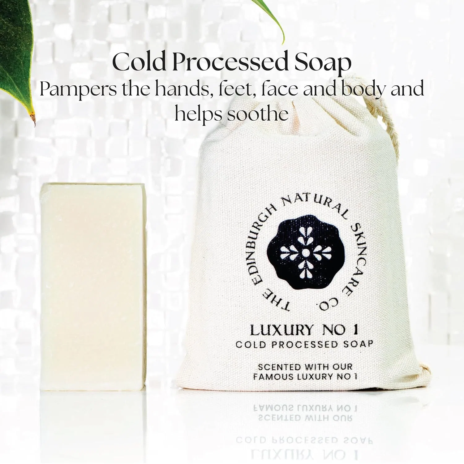 Натуральное мыло ручной работы The Edinburgh Skincare Company с маслом ши, кокосовым маслом и лавандой The Edinburgh Natural Skincare Company Ltd. — фото 3