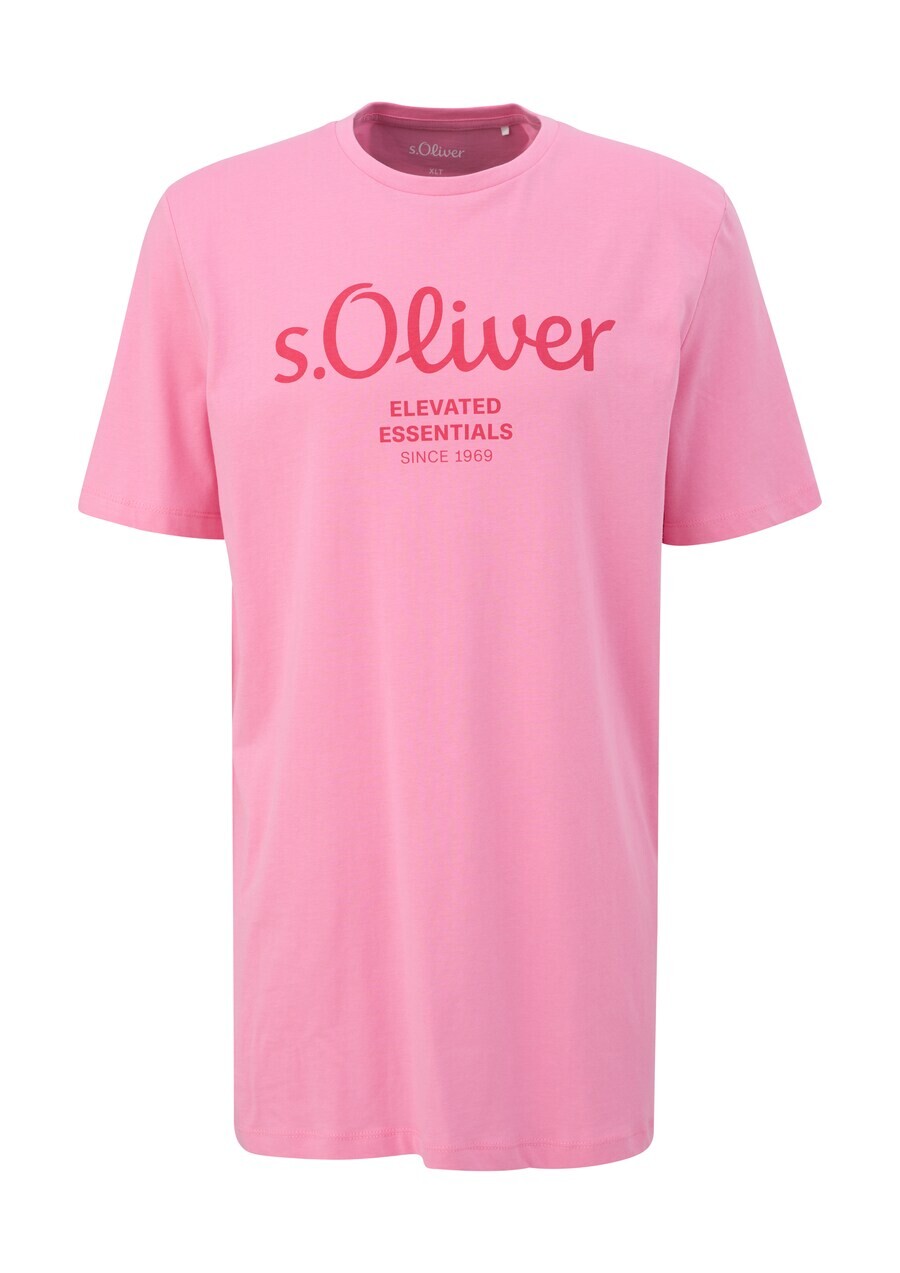 

Футболка s.Oliver Red Label Big & Tall, розовый