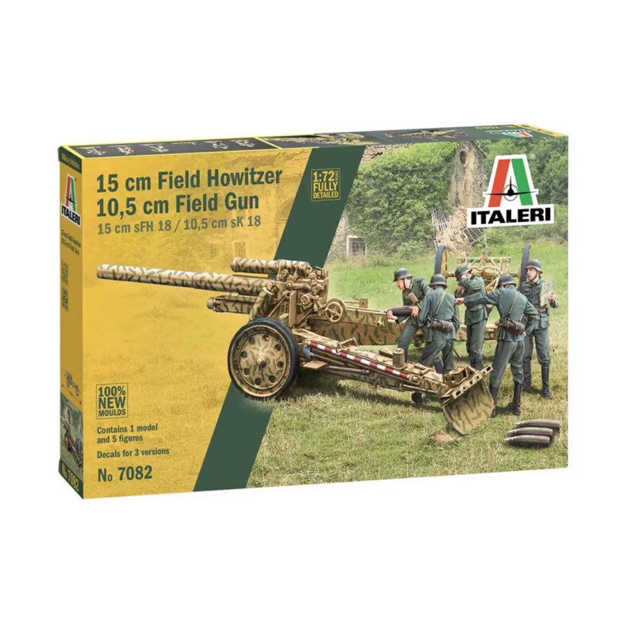 

15-см полевая гаубица/10,5-см полевая пушка, Military Vehicles (1:72) (Italeri)