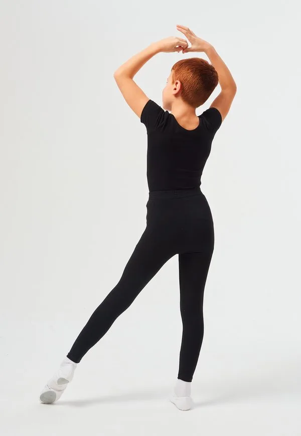 Футболка kurzarm leo basic Tanzmuster, Schwarz — фото 4