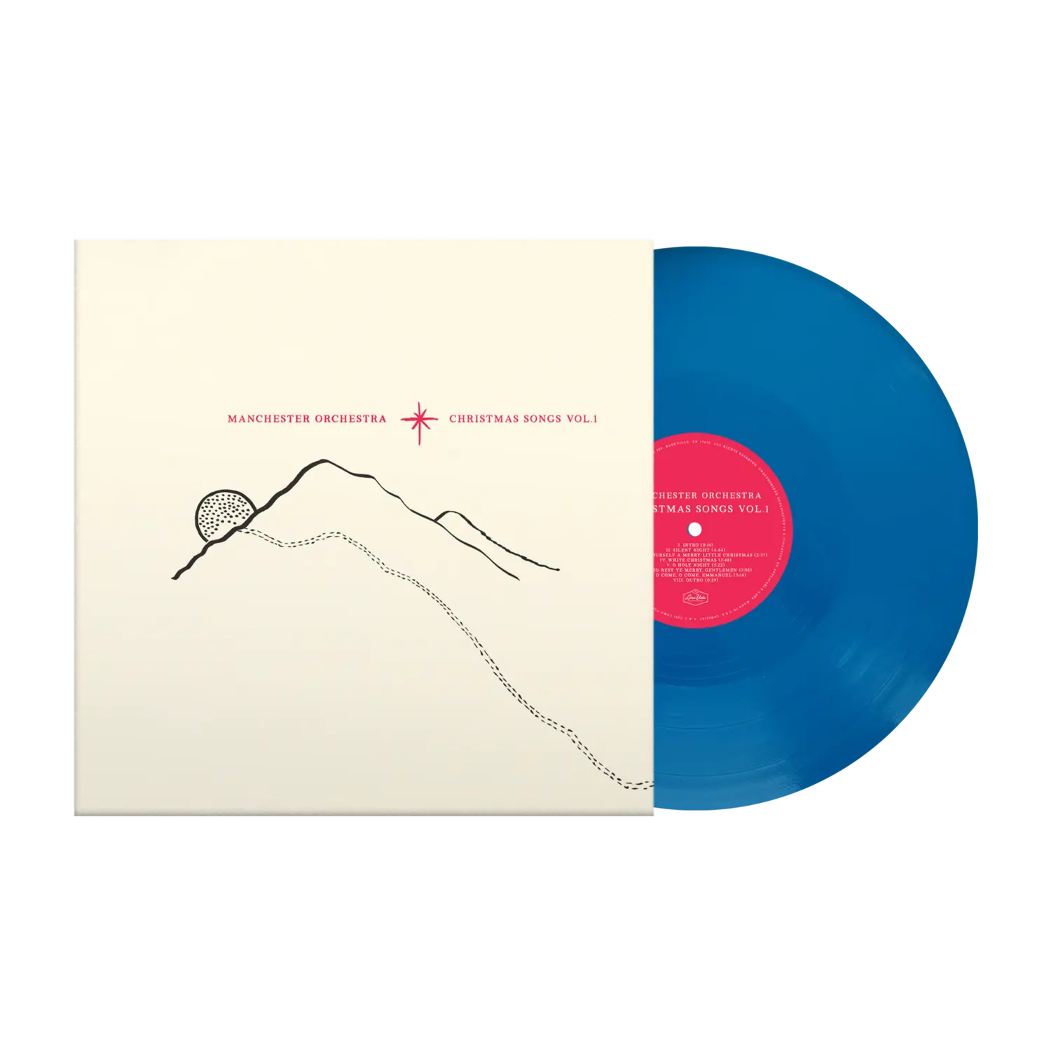 

Виниловая пластинка Christmas songs vol. 1 limited edition colored vinyl Manchester Orchestra