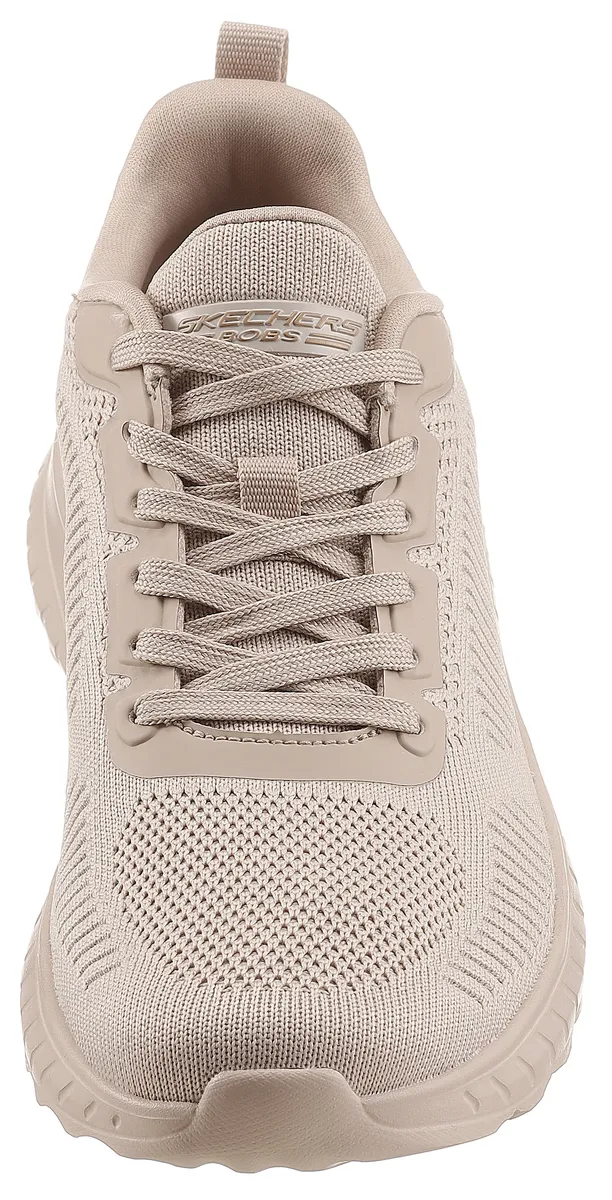 Кроссовки Skechers "BOBS SQUAD CHAOS FACE OFF", с удобной стелькой, повседневная обувь, полуботинки, туфли на шнуровке, бежевый — фото 4