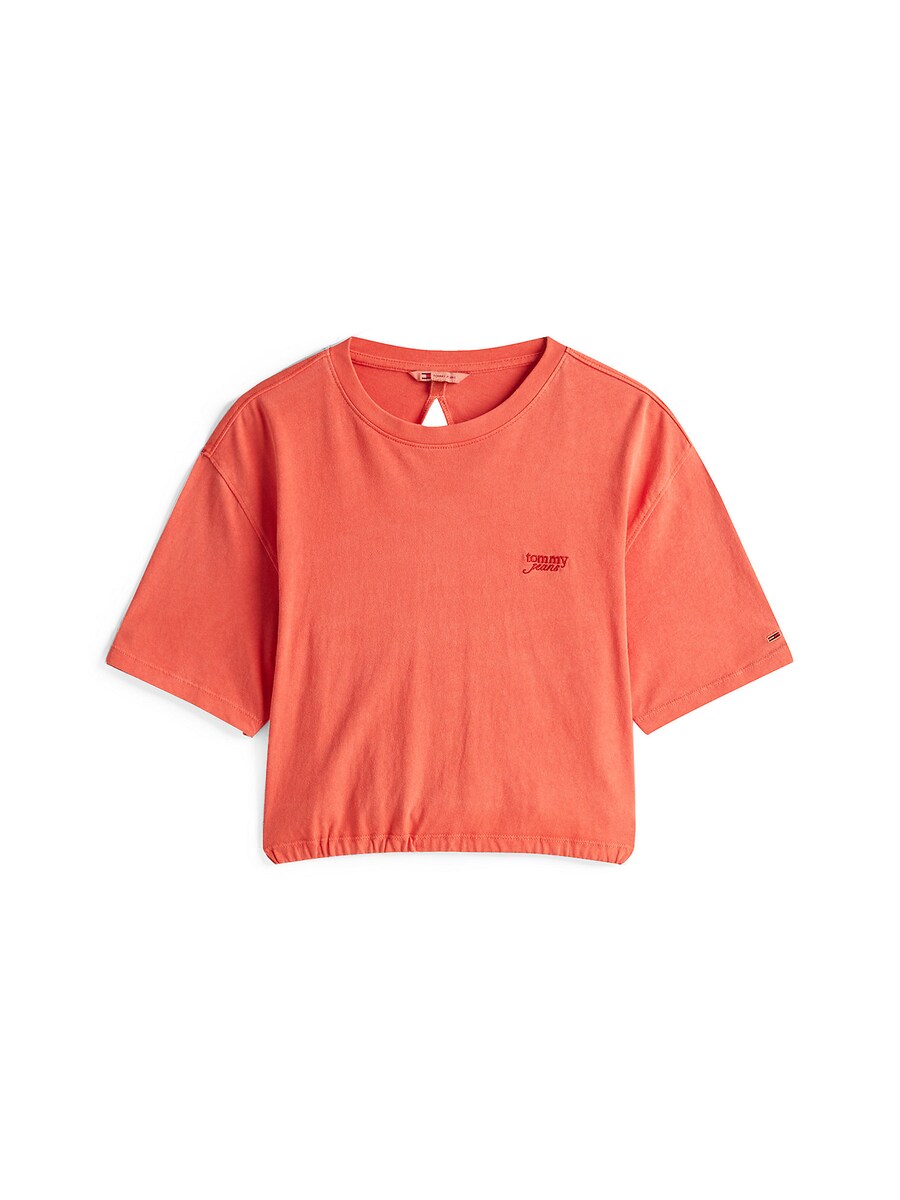 

Рубашка Tommy Jeans, цвет Orange red