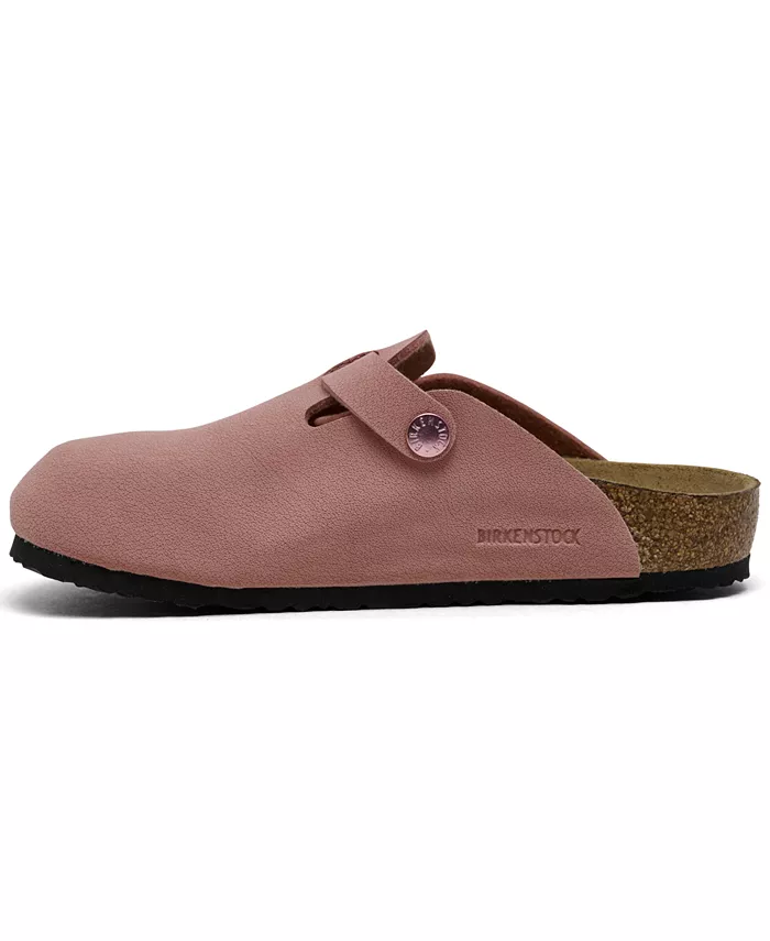Детские босоножки Boston из замши и кожи от Finish Line Birkenstock, розовый — фото 3