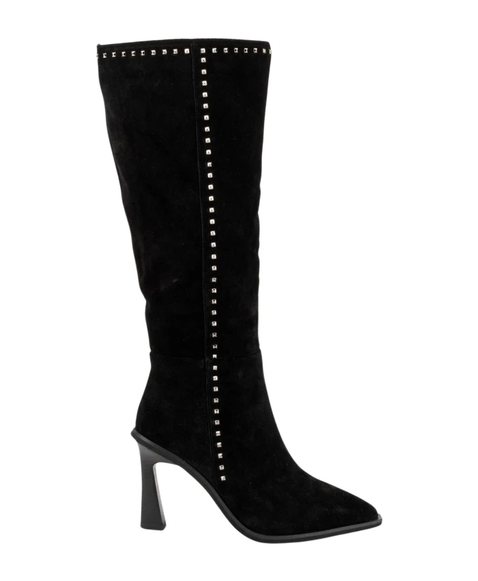 

Кожаные ботильоны с заклепками Alma En Pena, черный