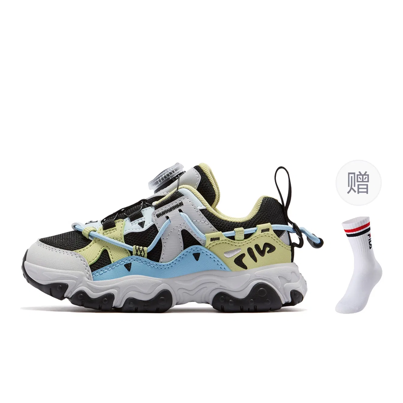 Кроссовки для бега FILA KIDS детские черные