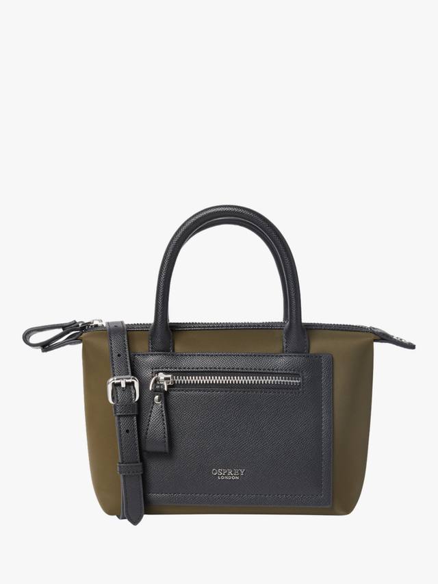 

Миниатюрная линейная сумка тоут OSPREY LONDON, Olive