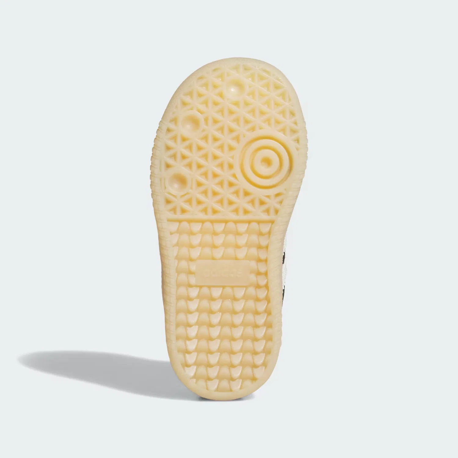 Детские кроссовки на резиновой подошве Samba OG EL Adidas Originals, Sand Strata/Ivory/Gum — фото 3