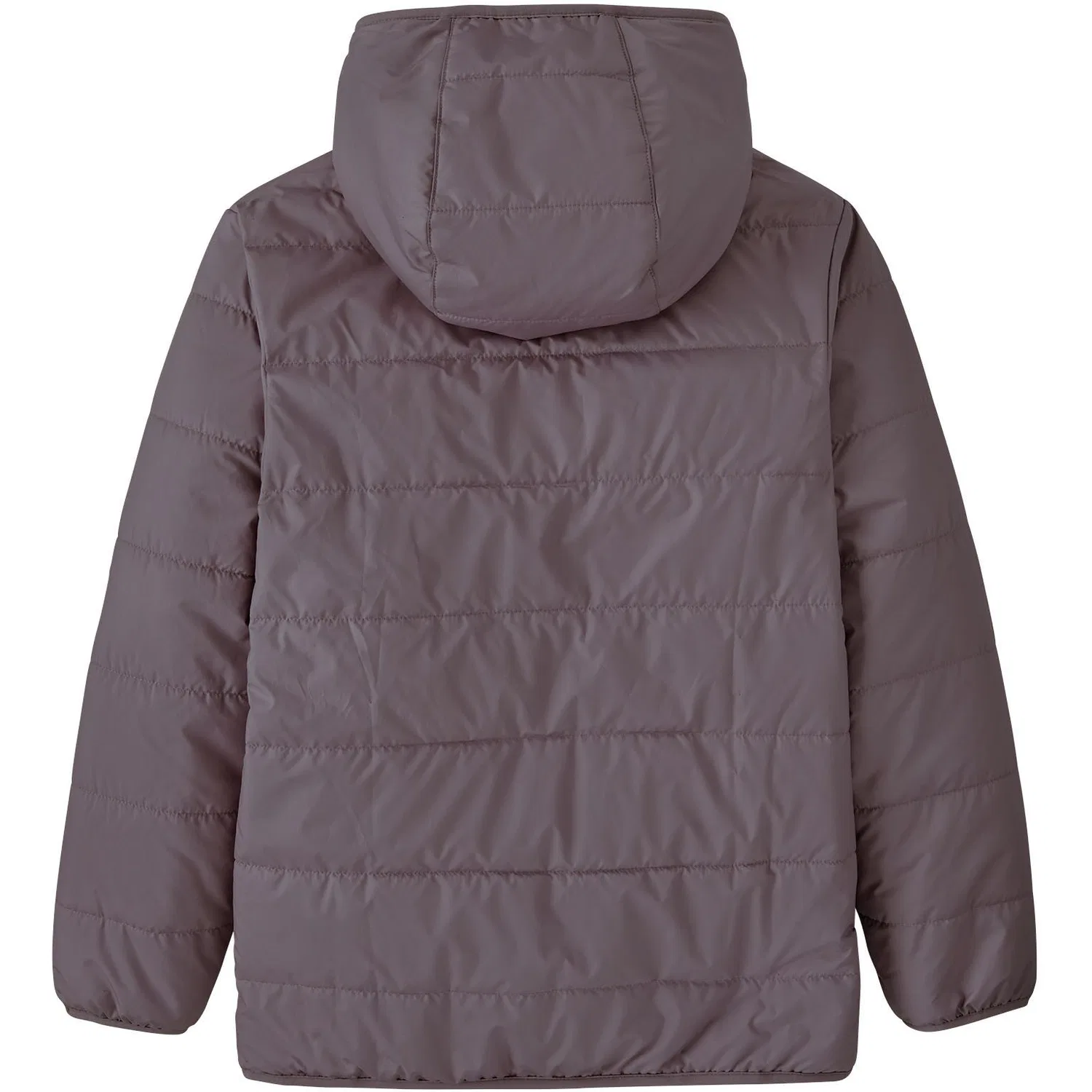 Детский утепленный двусторонний худи Reversible Ready Freddy Patagonia, серый — фото 3