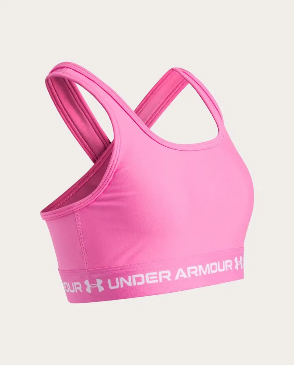 Детский спортивный бюстгальтер с перекрестной спиной G Crossback Bra Under Armour, Rosa — фото 3