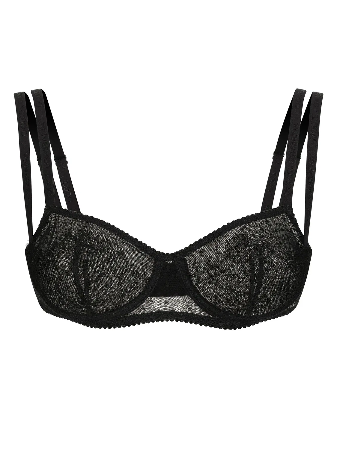 Dolce & Gabbana Бюстгальтер Point d'Esprit черный