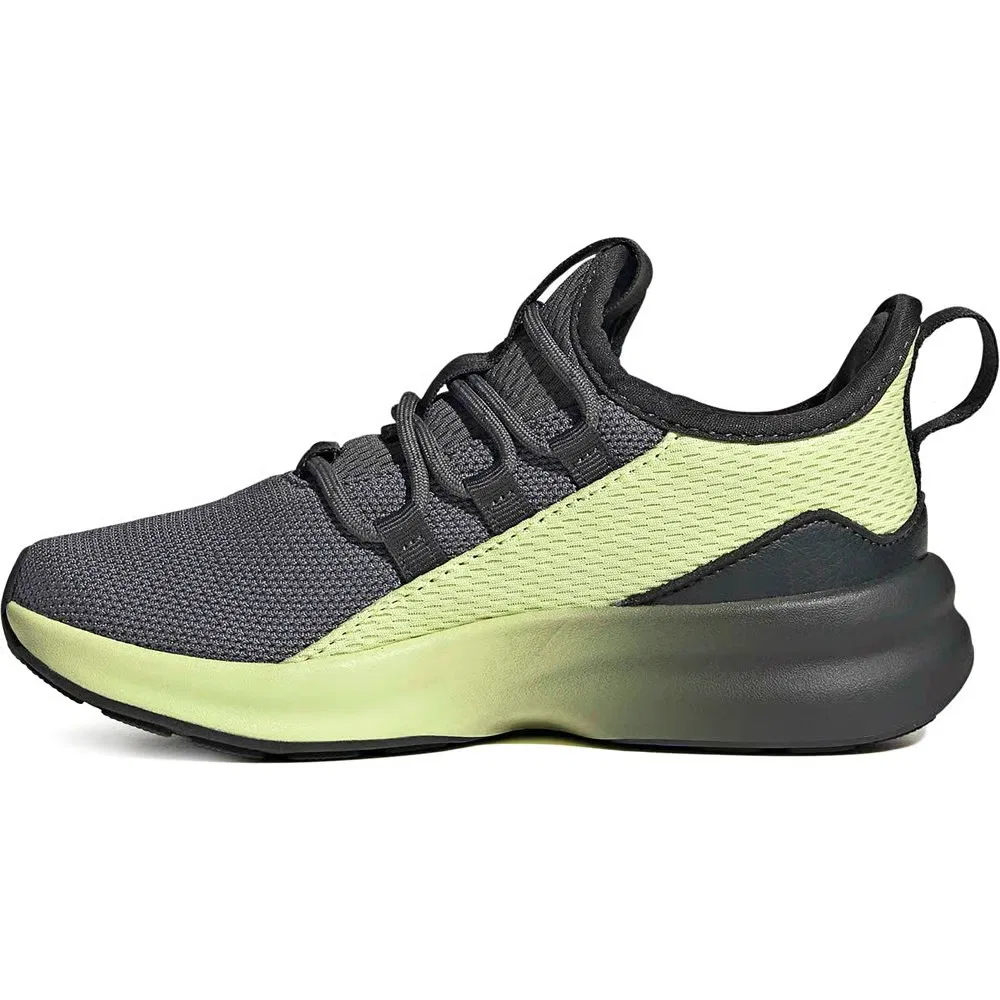 Детские кроссовки Lite Racer Adapt 8.0 Adidas, Grey/Grey/Green — фото 3