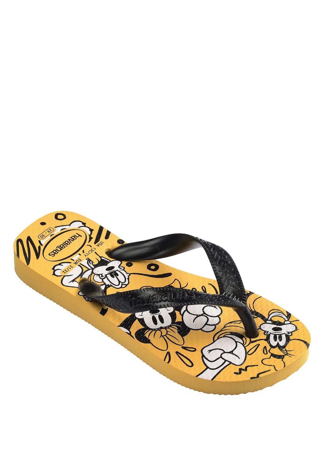 Пляжные тапки Havaianas Disney, желтый — фото 2