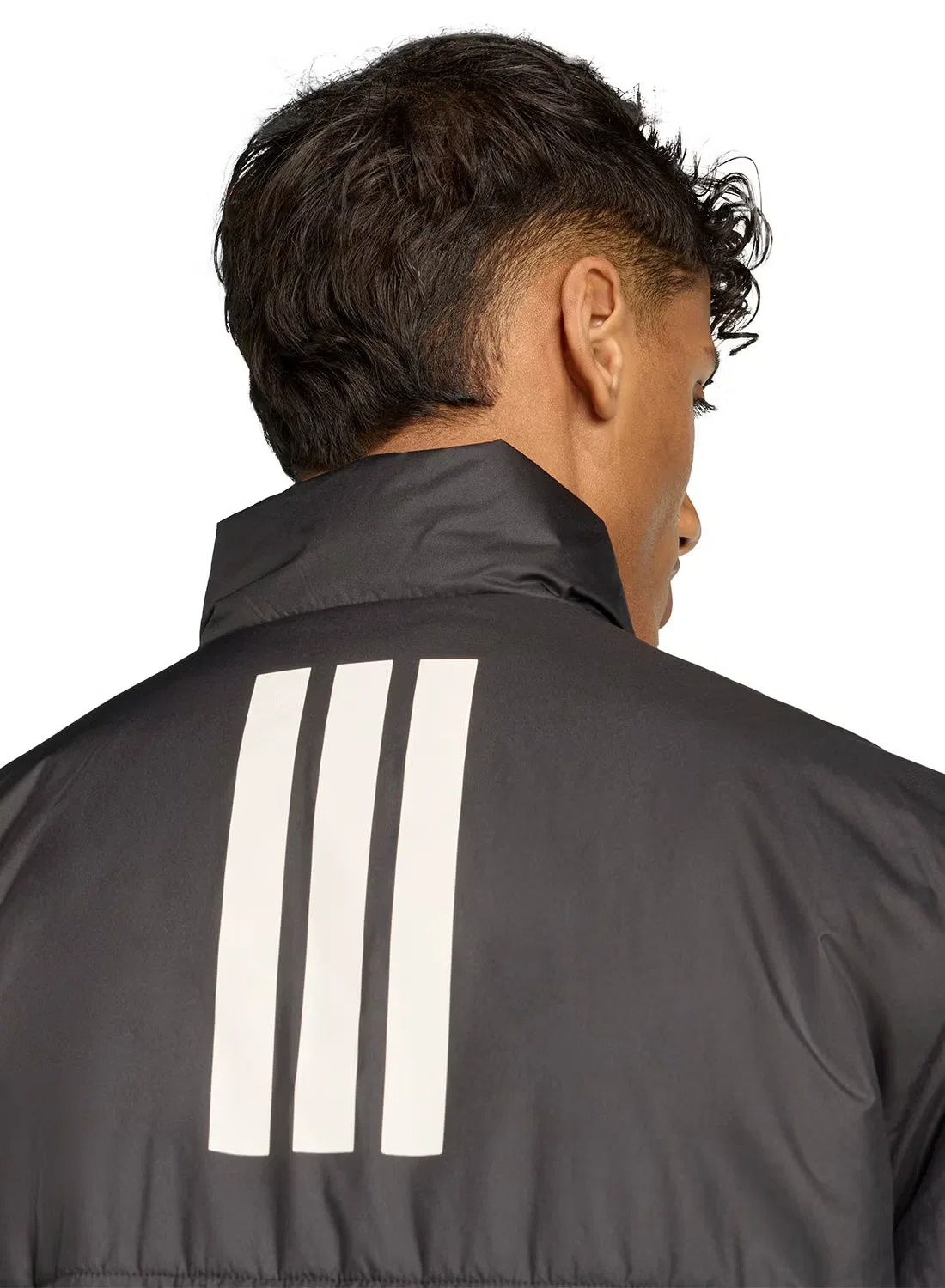 Куртка утепленная с длинным рукавом Bsc 3-stripe climawarm Adidas, черный — фото 4