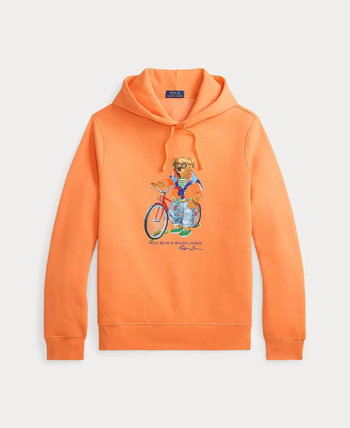 Мужская худи с принтом Polo Bear Polo Ralph Lauren, Melocotón — фото 4