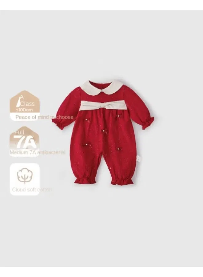 Боди-комбинезон с длинным рукавом и отложным воротником Jellybaby