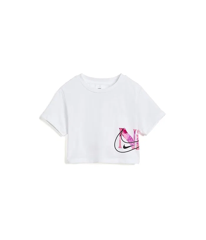Футболка боксового кроя Move with Nature Nike Kids, White