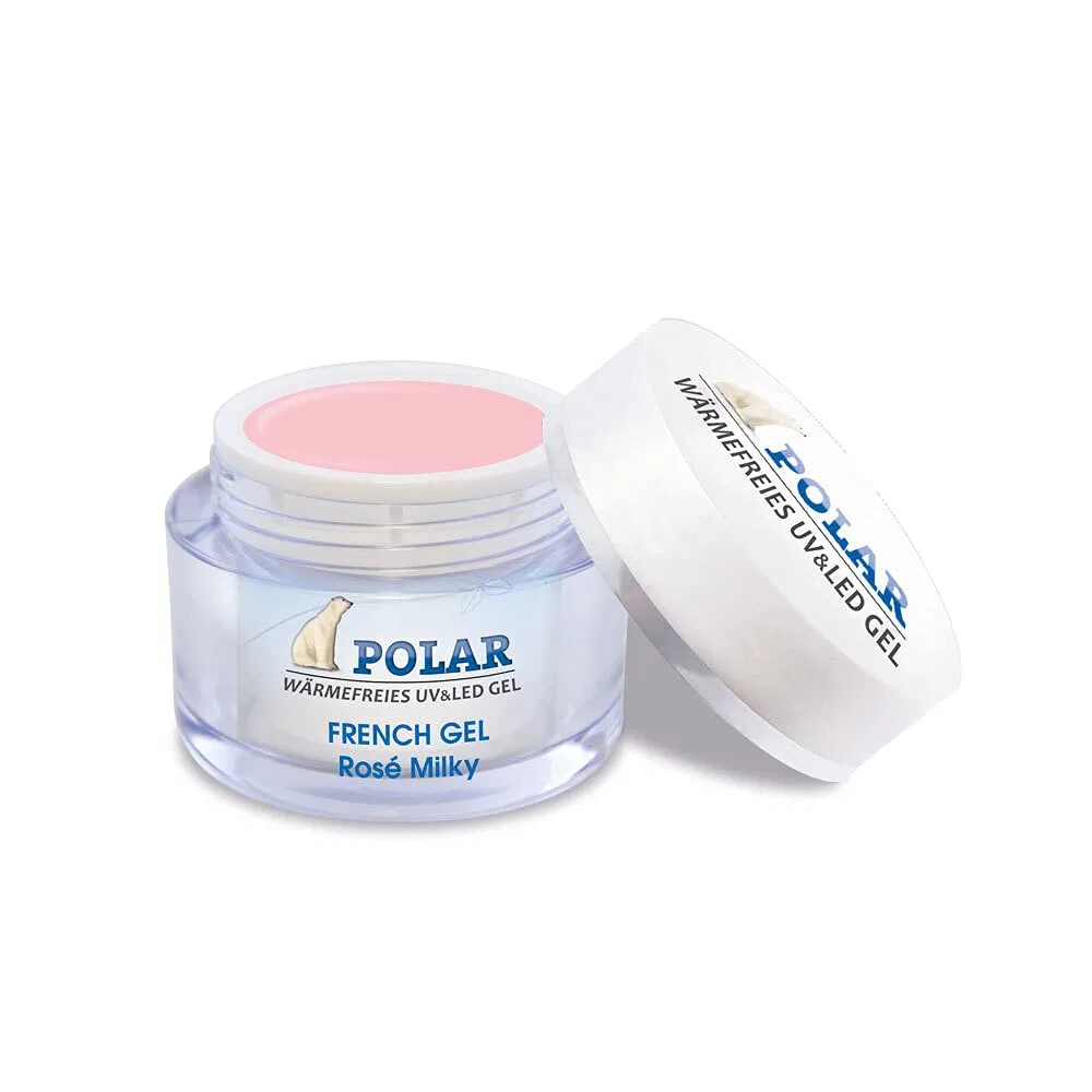 Гель для френча «French Gel Polar Rose Milky» Icp-Nailcare