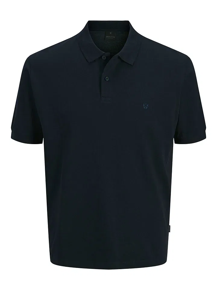 Поло Laweston Jack & Jones Junior, темно-синий