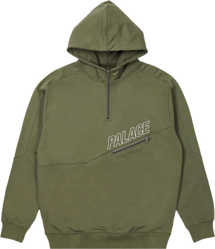 

Толстовка Palace Zip Hood 'Green', зеленый