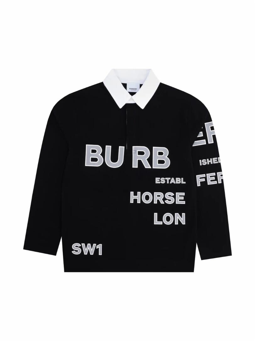 

Поло с длинными рукавами Burberry