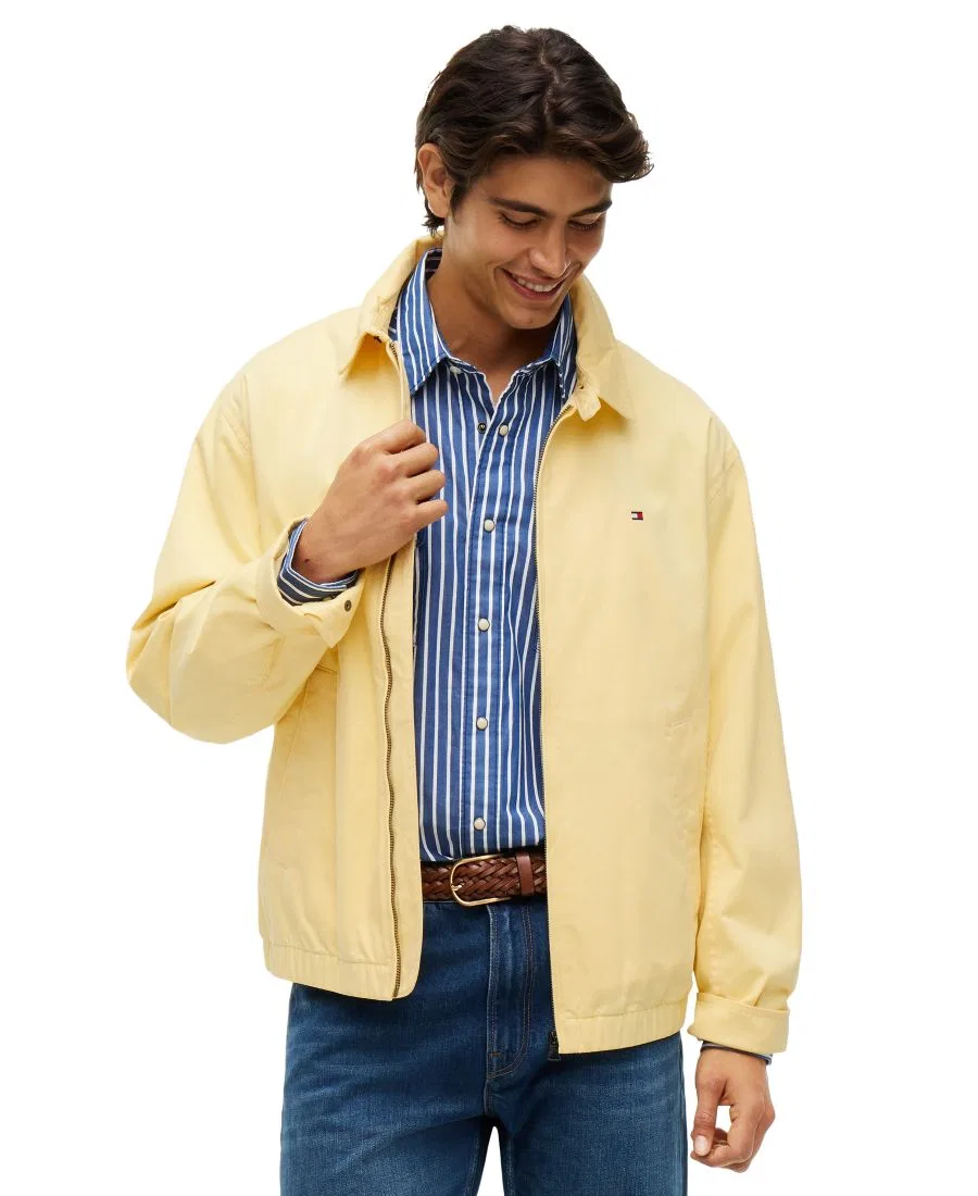 Мужская куртка с полной застежкой-молнией Classic Ivy Jacket Tommy Hilfiger, Light Daffodil