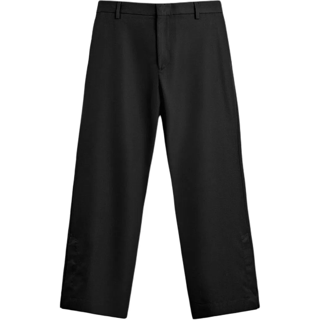 ZARA Мужские повседневные брюки с клешем Black