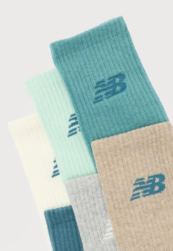 Носки 6 пар хлопок New Balance, коричневый/бежевый — фото 2