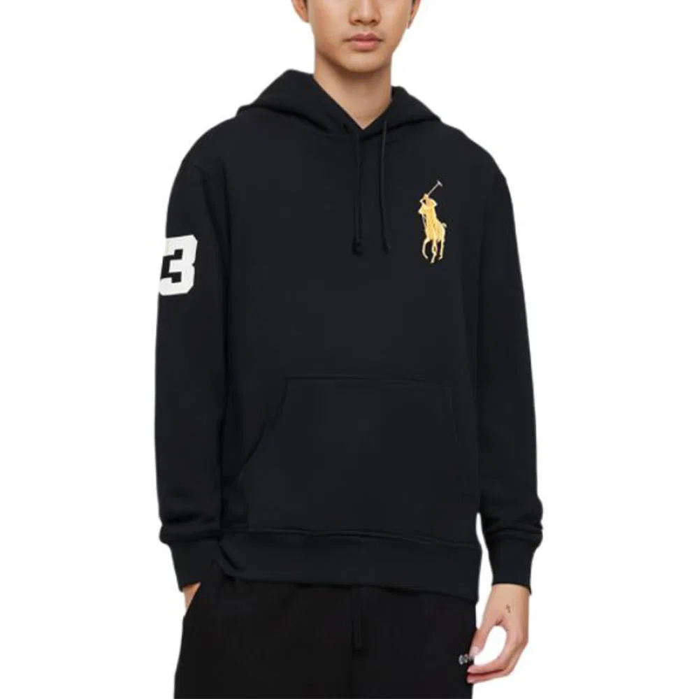 Мужской свитшот Polo Ralph Lauren Big Pony, Black — фото 4