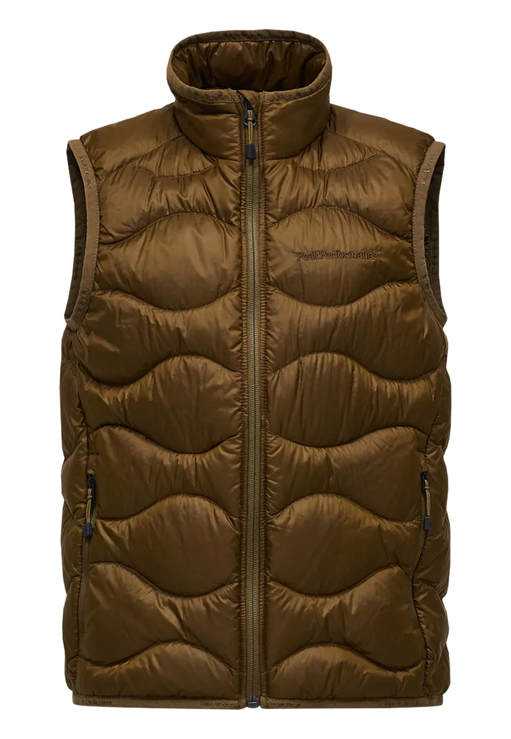 Жилет унисекс с гелиевым наполнителем (Jr helium down vest unisex) Peak Performance, Khaki