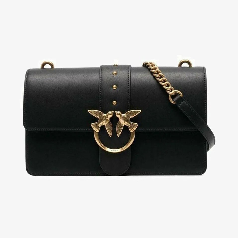 

Сумка кросс-боди Pinko Classic Icon Love, черный