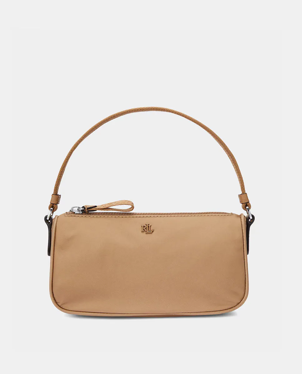 

Миниатюрная нейлоновая сумка-тоут Lauren Ralph Lauren, бежевый