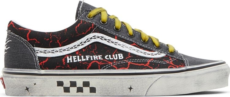 

Кеды Vans Stranger Things x Style 36 Hellfire Club, черный
