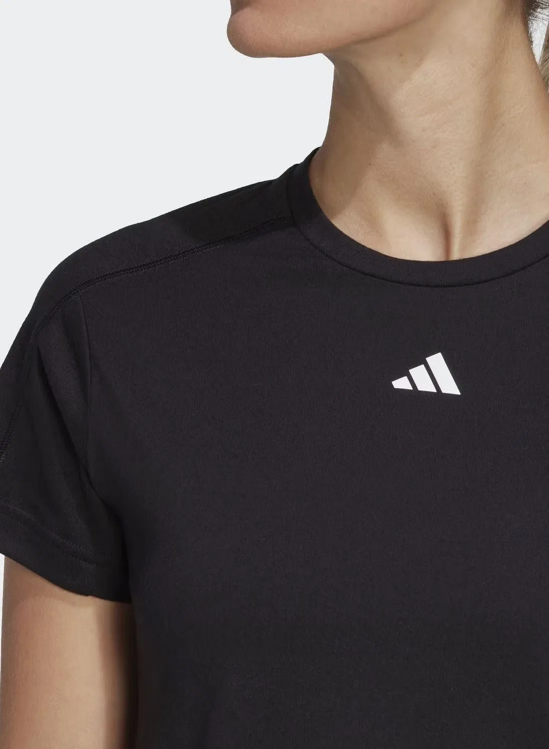 Футболка для тренировок с технологией FreeLift Aeroready workout essentials Adidas, черный — фото 3