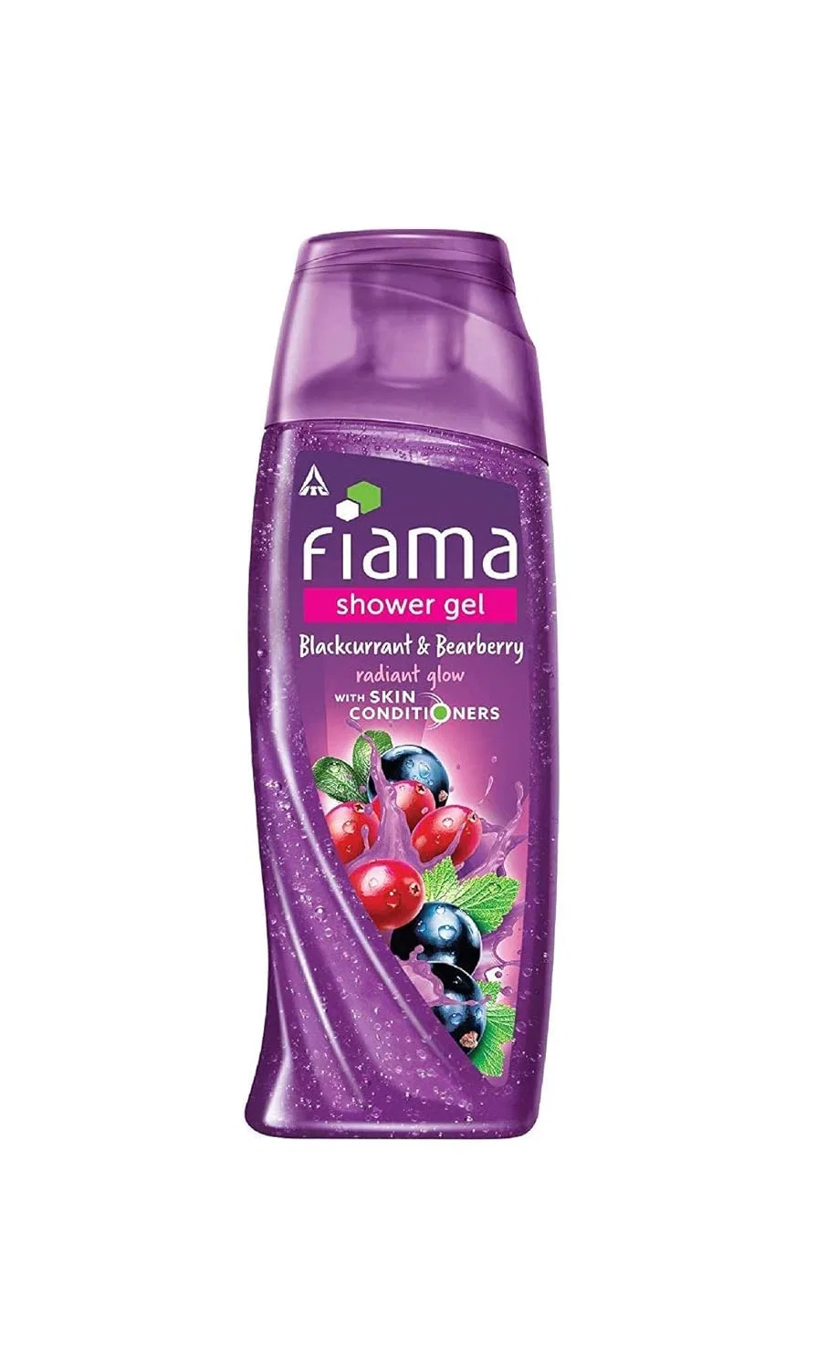 Гель для душа Black Currant & Toloknjanki Radiant Glow, Fiama, 500 мл