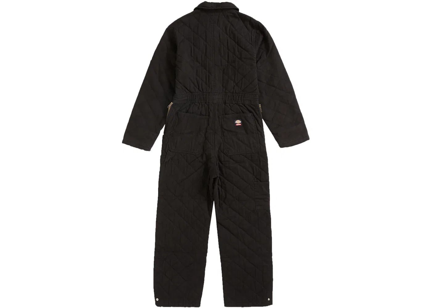 Мужской комбинезон стеганый джинсовый Coverall Supreme, Black — фото 2