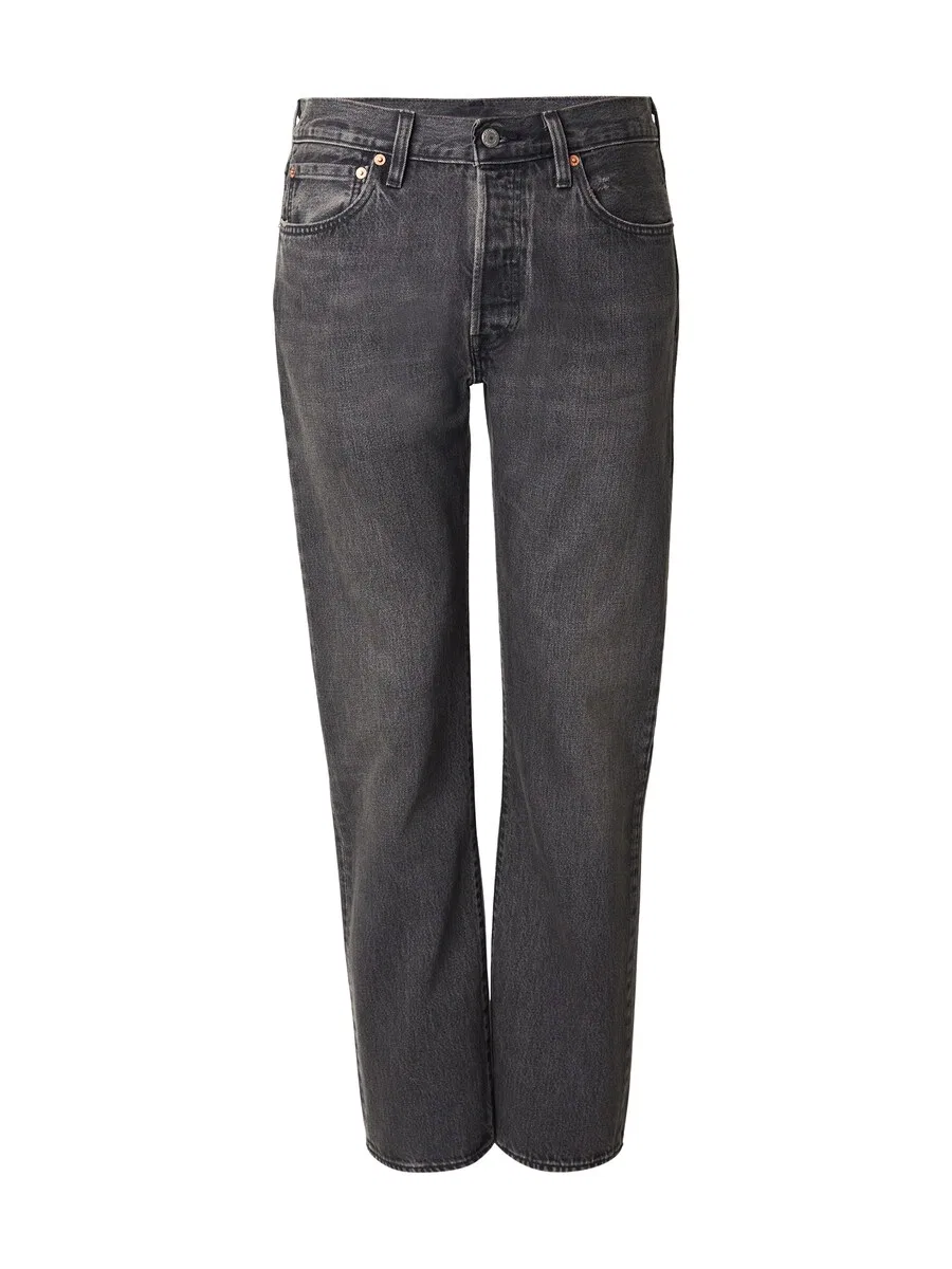 Джинсы LEVI'S Regular '501 Levi's' черного цвета
