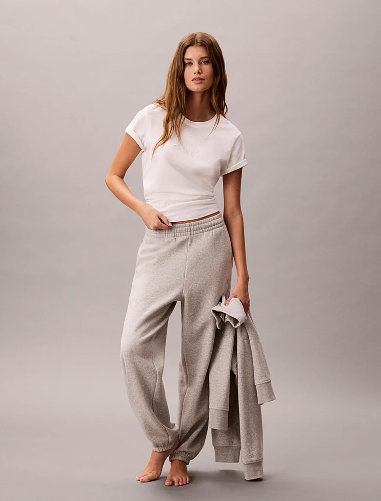 Футболка Calvin Klein Lounge 100% Cotton, белый — фото 2