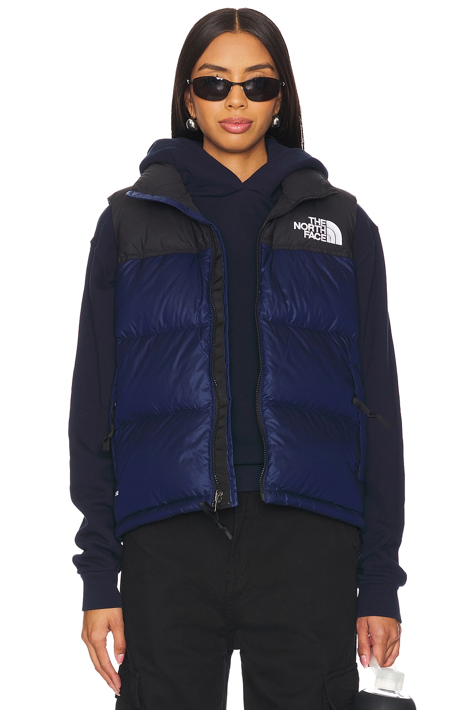 

1996 ретро жилет nuptse The North Face, синий