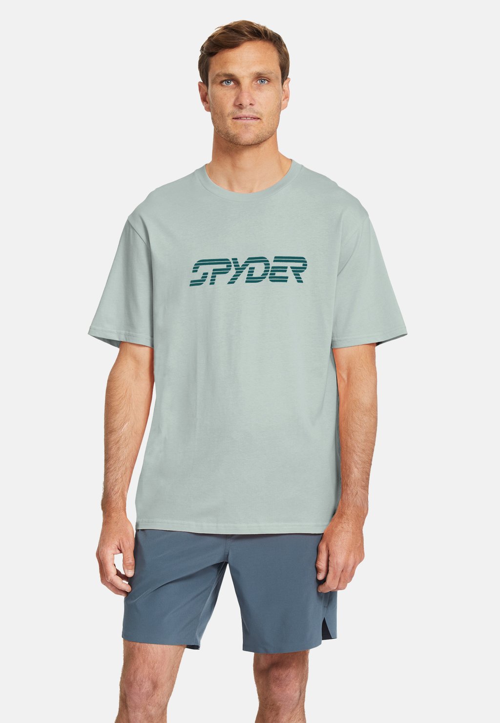 

Футболка с принтом WORDMARCK Spyder, синий
