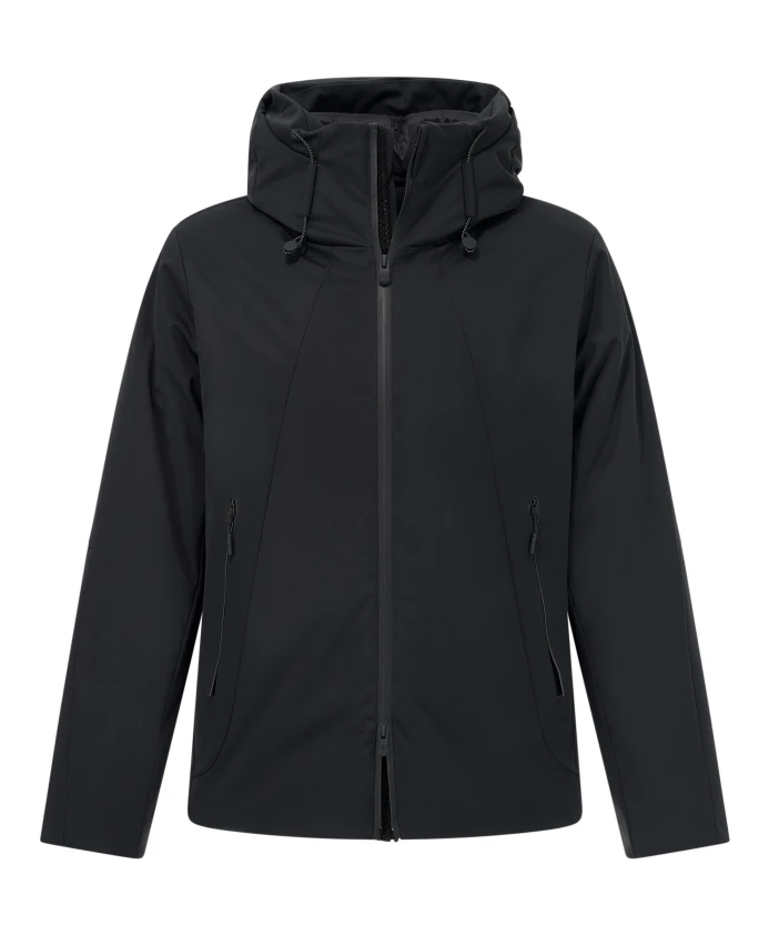 

Куртка из технической ткани с блочным утеплителем. Boggi Milano, черный