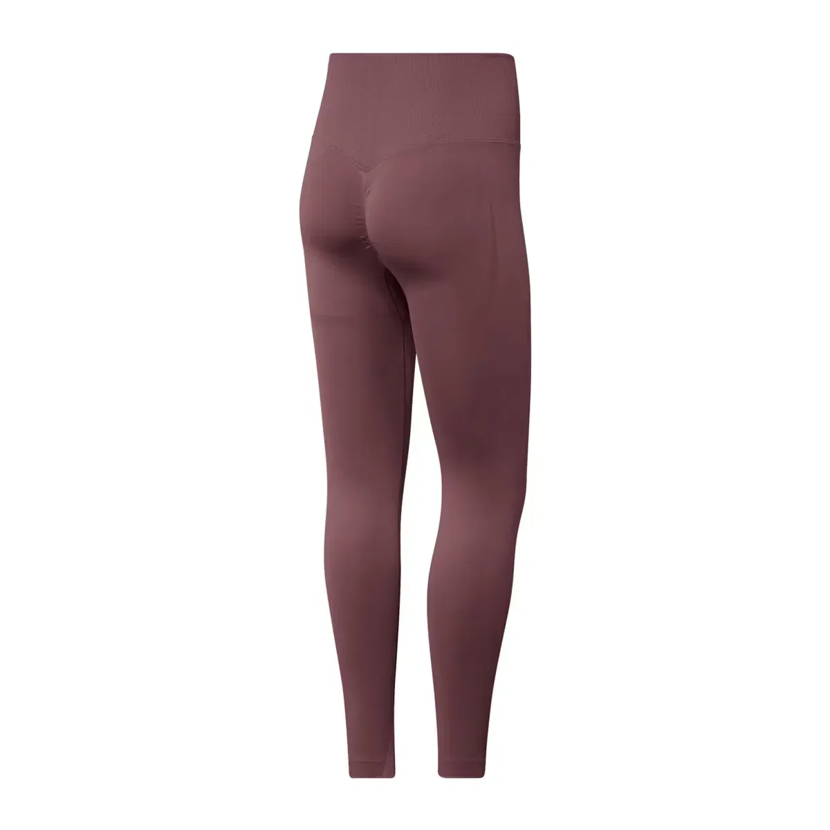 Женские леггинсы с принтом Trefoil Essentials adidas, Burgundy — фото 2
