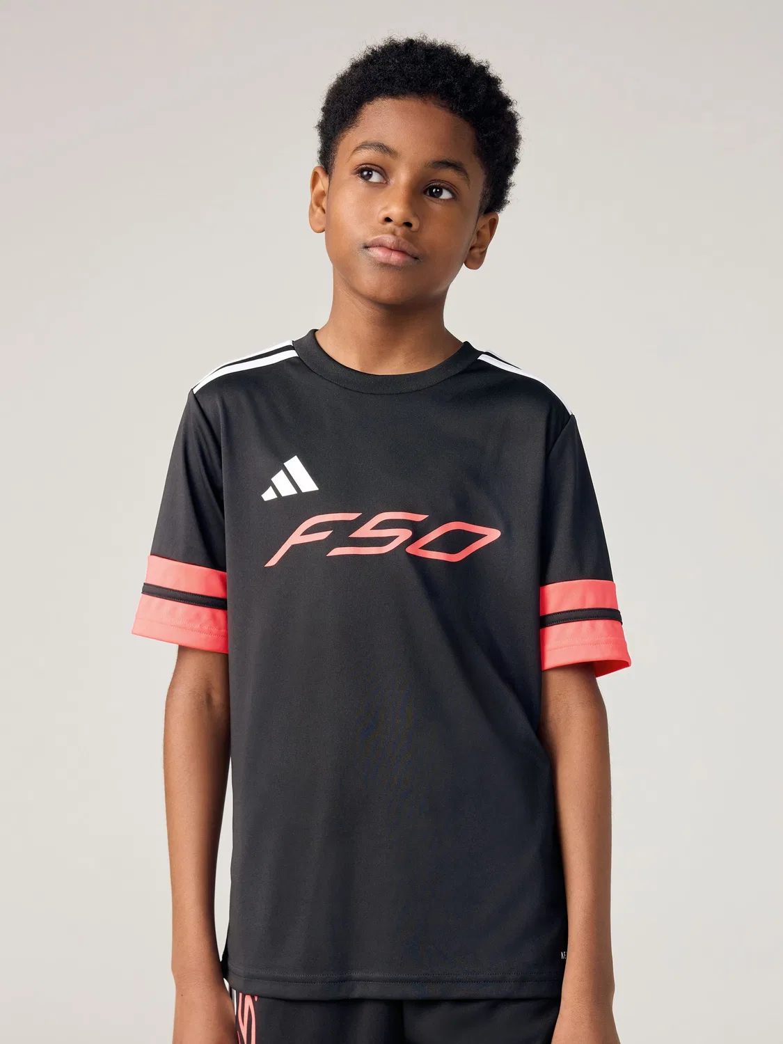 Футбольная футболка F50 adidas, черный/красный